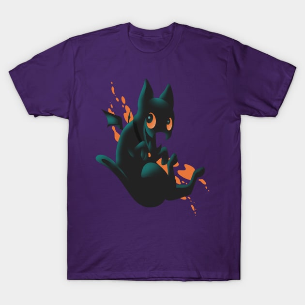 BatCat T-Shirt by Bill Noman